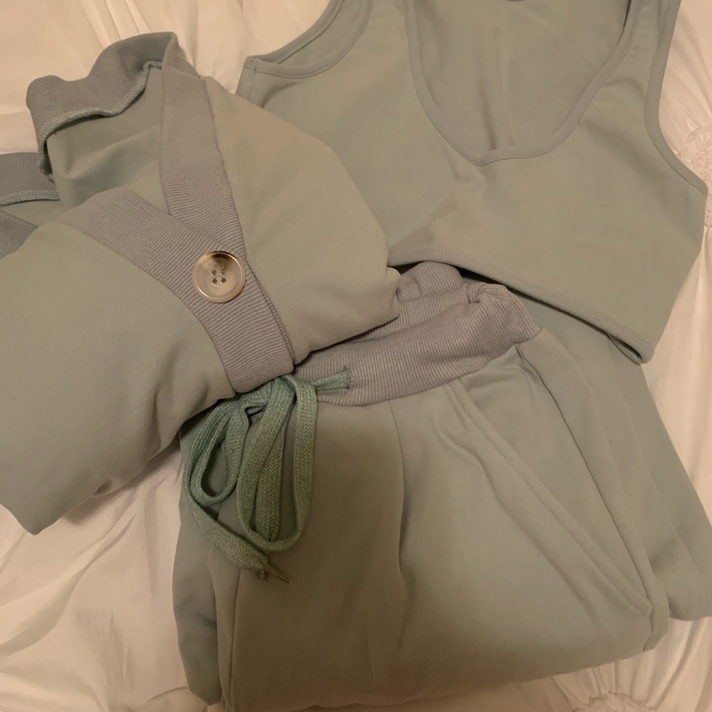 Three Piece Sweat Outfit